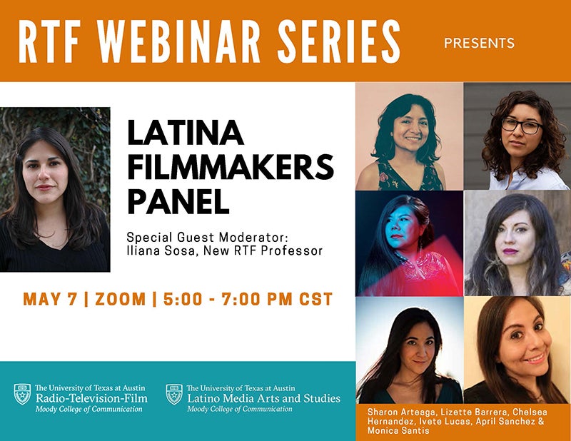 RTF Webinar Series presents Latina Filmmaker Panel