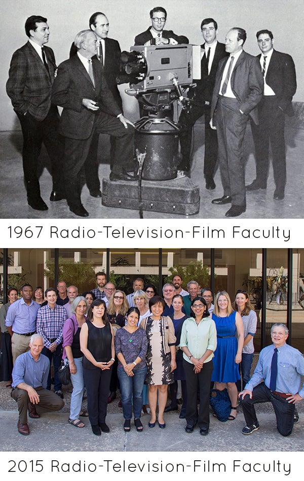 RTF faculty then and now