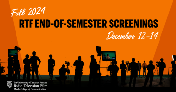 Fall 2024 RTF End-of-Semester Screenings Dec 12-14