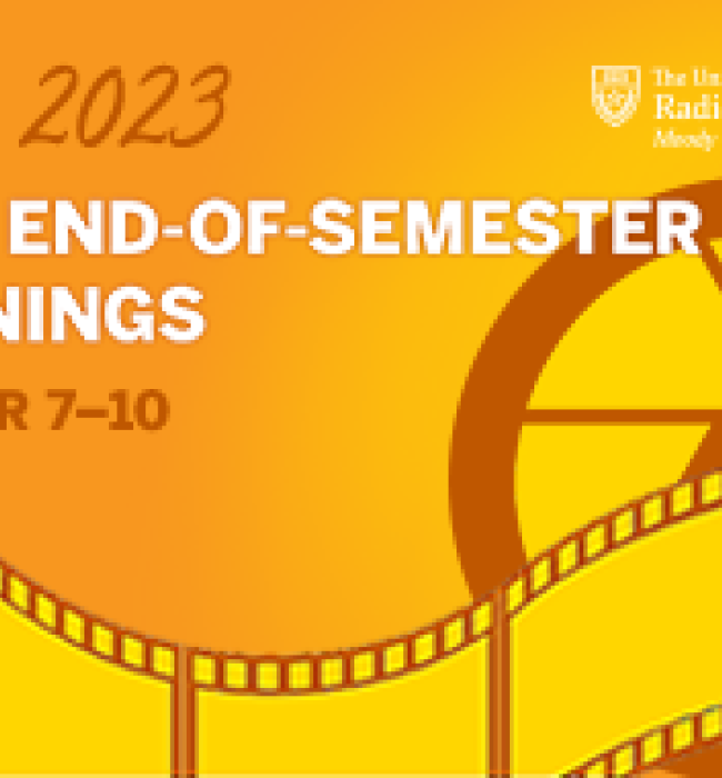 Fall 2023 End of Semester Screenings | Radio, Television and Film