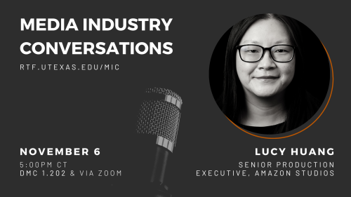 Lucy Huang MIC Session, Senior Production Executive, Amazon Studios, November 6
