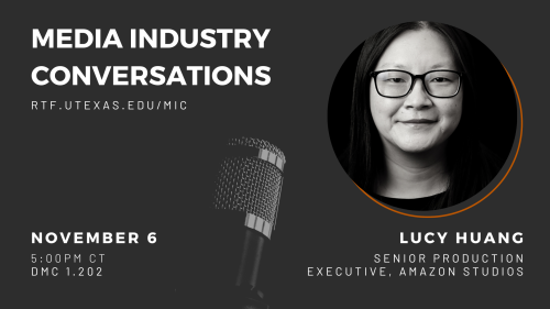 Lucy Huang MIC Session, 5pm-6:15pm, DMC 1.202, November 6