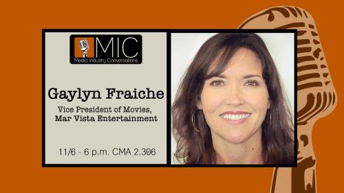Gaylyn Fraiche Media Industry Conversation Nov 6