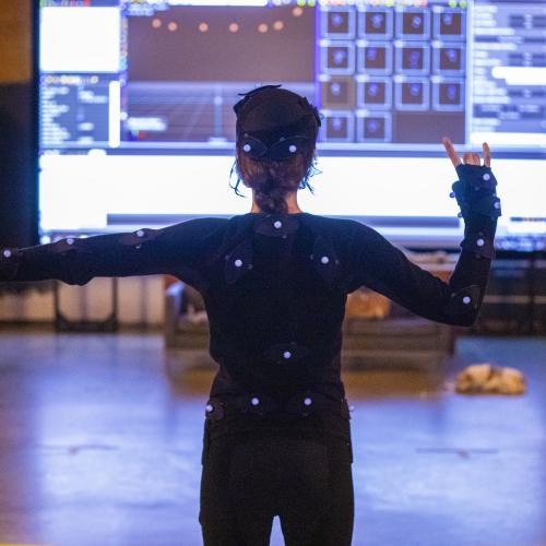 Motion capture student