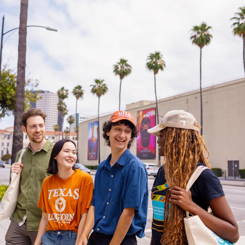 students in LA