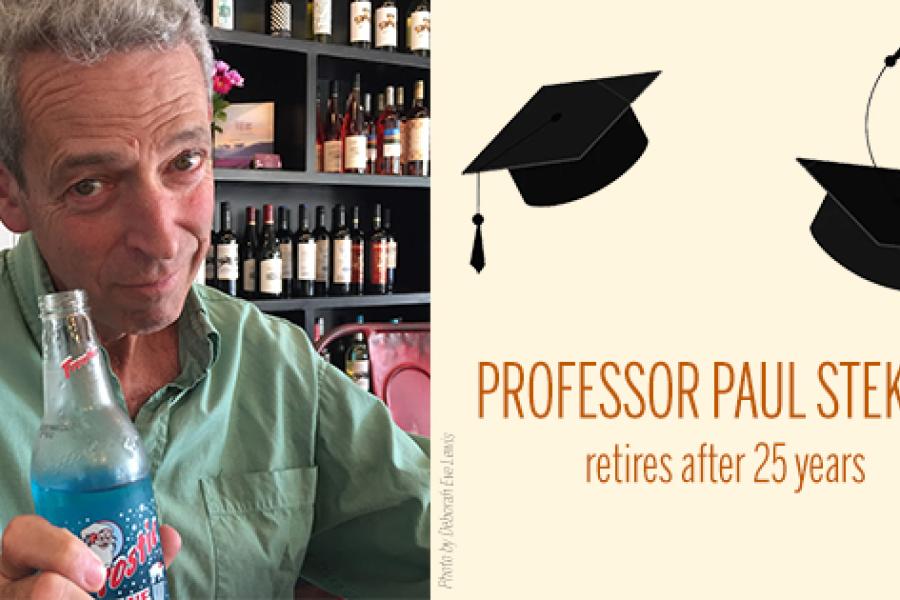 Paul Stekler retires after 25 years