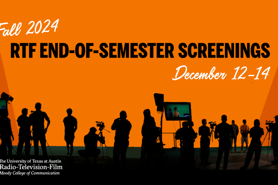 Fall 2024 RTF End-of-Semester Screenings Dec 12-14