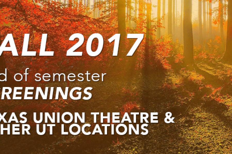 Fall 2017 End of Semester Screenings