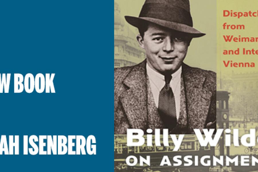 Noah Isenberg has a new book