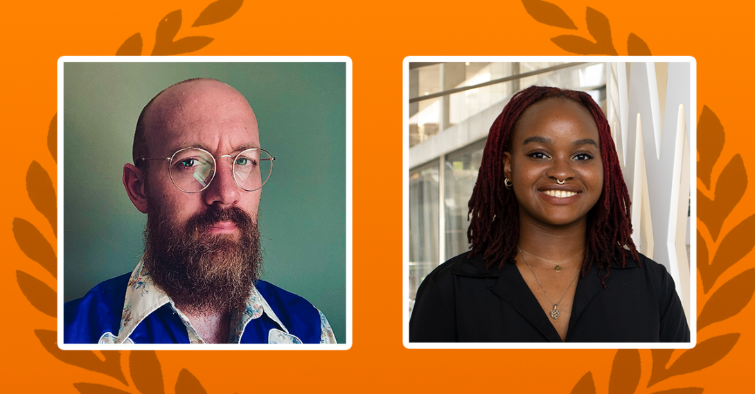 photos of 2024 Foshko Screenplay competition winners