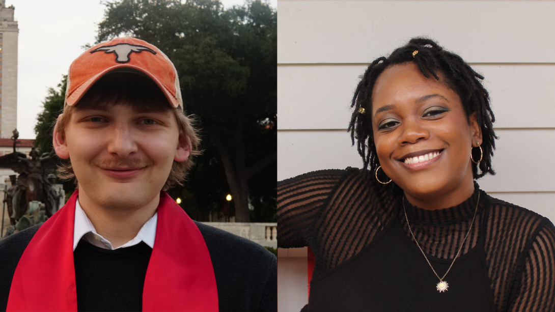 Mason Scivally and Deborah Valcin are 2025 winners Foshko Screenwriting Scholarship