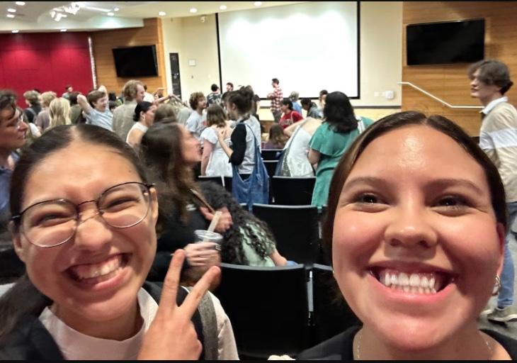 Fall 2025 End of Semester Screenings - crowd shot at screening